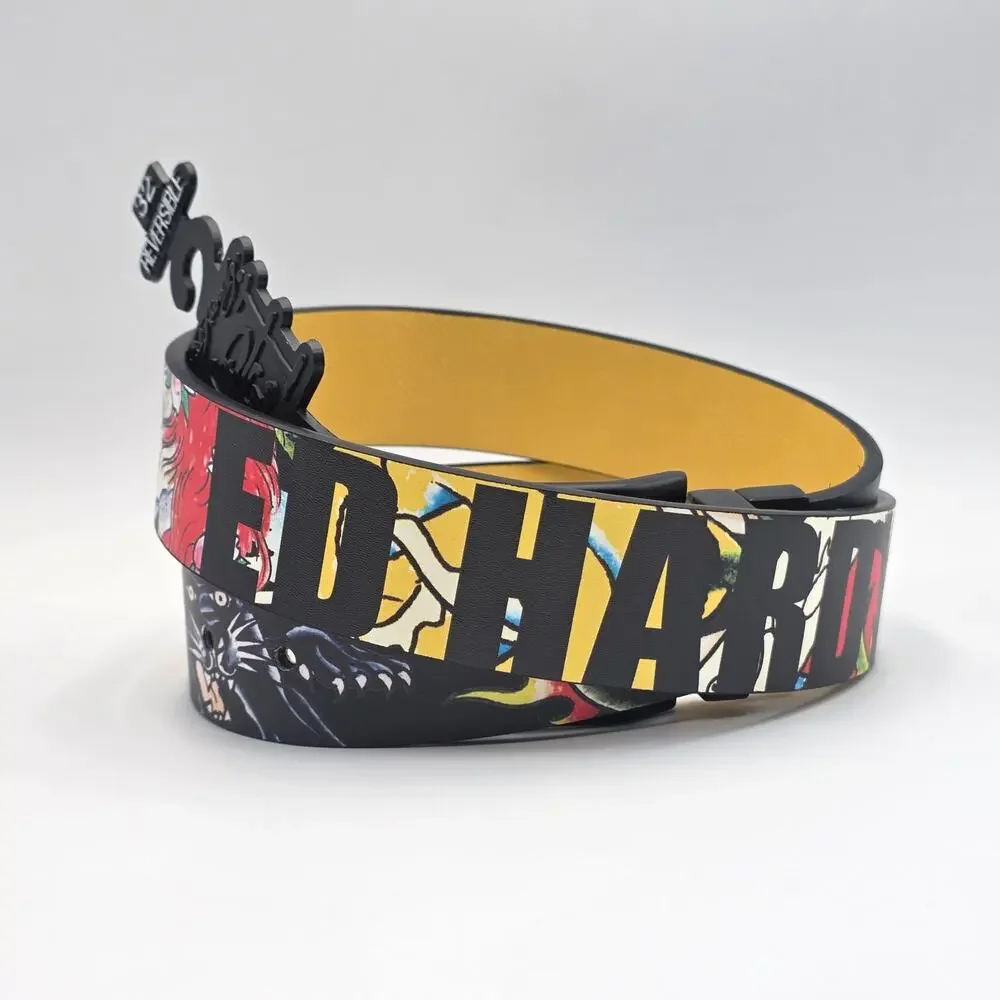 Ed Hardy For The World Men's Size 32 Reversible Belt New